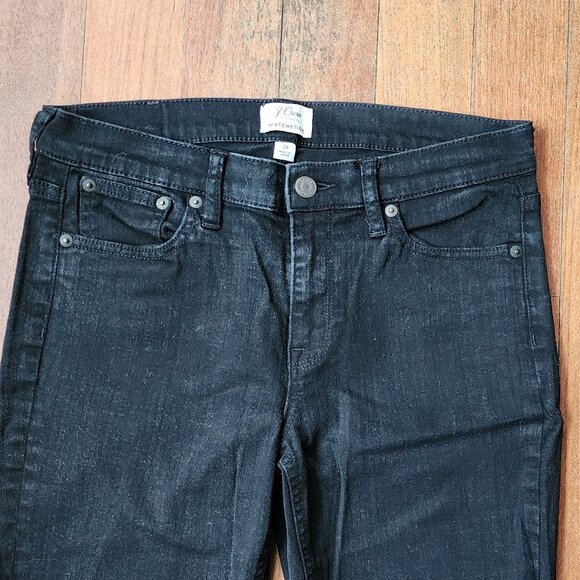 J. Crew Black Matchstick Jeans Size 28 - Picture 6 of 16